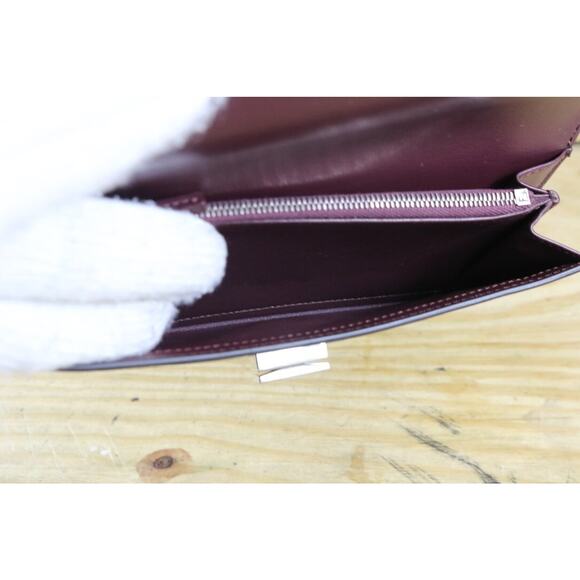 Fendi Wallet Leather Brown Gray Peekaboo Continental Certificate of Authenticity - Picture 6 of 16